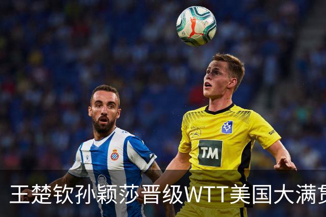 王楚钦/孙颖莎晋级WTT美国大满贯混双四强